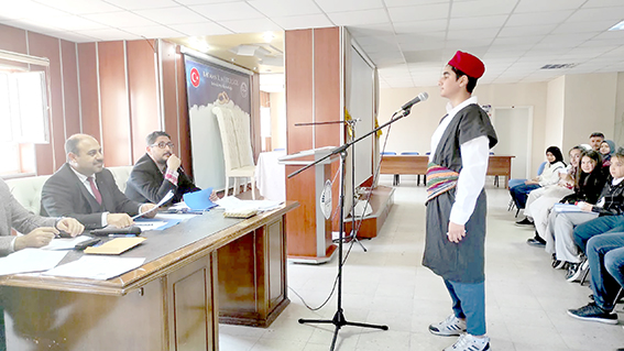 ORTAOKUL ÖĞRENCİLERİ ARASINDA ŞİİR OKUMA YARIŞMASI