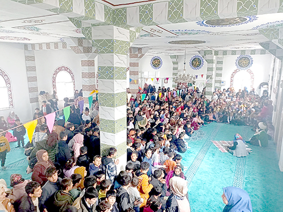 RAMAZAN ÇOCUK ŞENLİĞİNE YOĞUN KATILIM