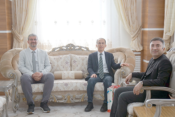 REKTÖR SALTAN’DAN REKTÖR DEMİR’E ZİYARET