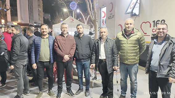 SGK PERSONELİNDEN KAN BAĞIŞI KAMPANYASINA ANLAMLI DESTEK