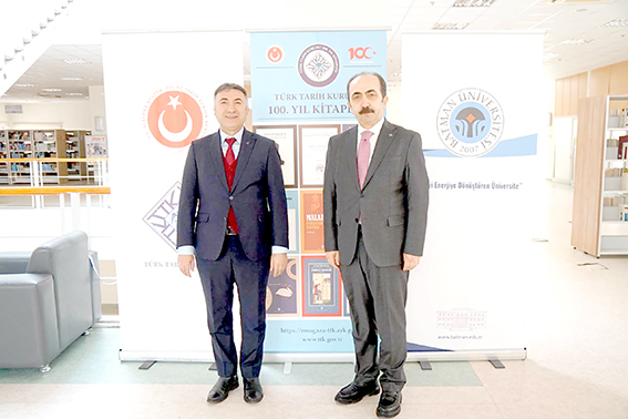 TTK BAŞKANI ÖZGEN, 100. YIL KİTAPLIĞINI ANLATTI