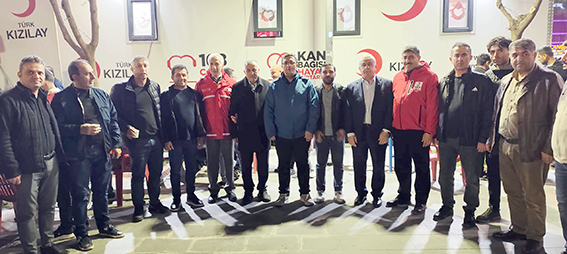 TARIM’DAN KAN BAĞIŞINA DESTEK