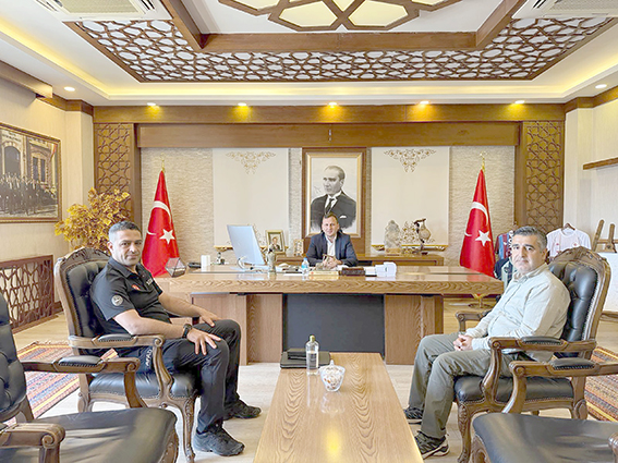 AFAD’TAN KAYMAKAM GÜNGÖR’E ZİYARET