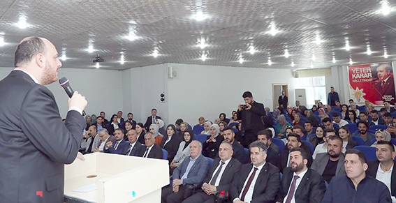 AHMET BÜYÜKGÜMÜŞ “TEŞKİLATIMIZIN SAHADAKİ GÜCÜ TAKDİRE ŞAYAN”
