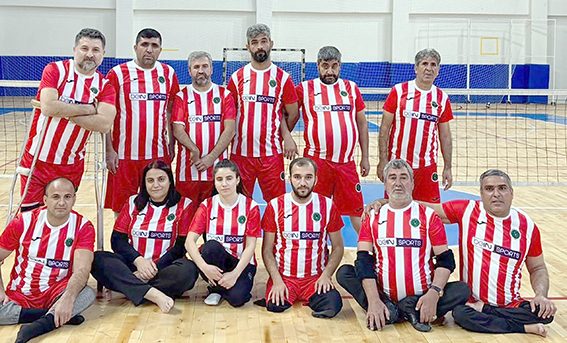 AMPUTE VOLEYBOL TAKIMI SÜPER LİGE ÇIKTI