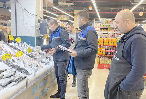 AV YASAĞI KAPSAMINDA DENETİMLER YAPILDI