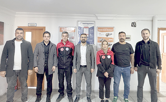 BAŞKAN ALTUN’DAN ARAMA KURTARMA DERNEĞİ’NE ZİYARET