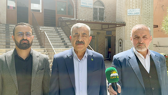 İL BAŞKANI ŞAHİN “CAMİ GİDERLERİNİN HALKA YÜKLENMESİ YANLIŞTIR”