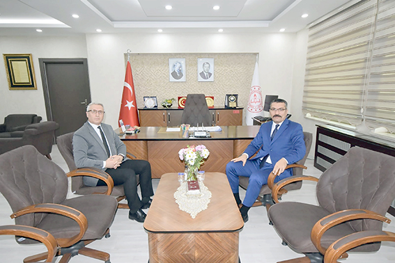 BAŞSAVCI ŞAHİNGÖZ’DEN MÜDÜR CİĞER’E ZİYARET