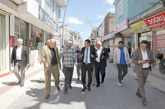 “ÇARŞIYI TEKRAR CANLANDIRMAK İSTİYORUZ”