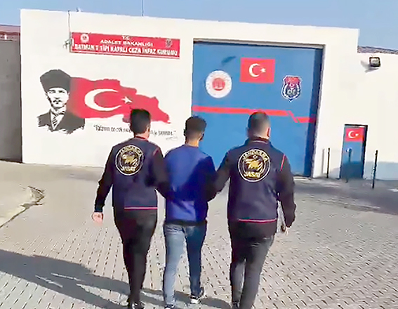 CEZAEVİ FİRARİSİ BATMAN’DA YAKALANDI