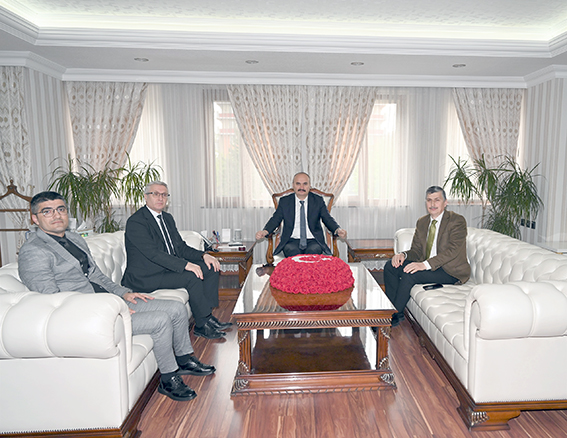 DAİRE BAŞKANINDAN VALİ CANALP’A ZİYARET