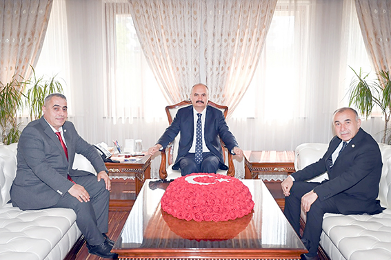 DİN-BİR-SEN’DEN VALİ CANALP’A ZİYARET