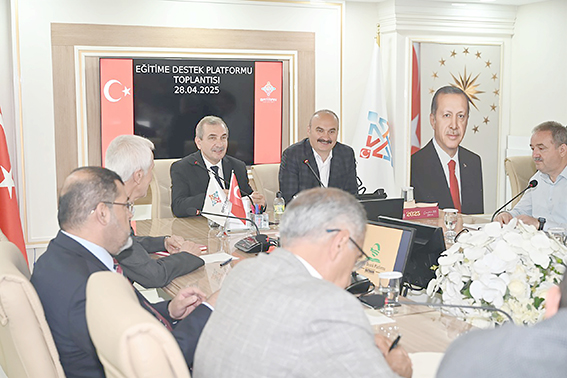 EĞİTİME DESTEK PLATFORMU TOPLANTISI YAPILDI