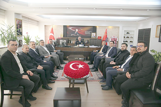 EMNİYET TEŞKİLATINA ANLAMLI ZİYARET