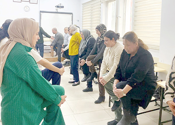 ENGELSİZ ÜNİVERSİTE ‘EGZERSİZ ATÖLYESİ’ BAŞLADI