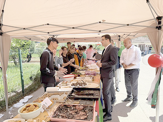 GERCÜŞ’TE KERMES DÜZENLENDİ