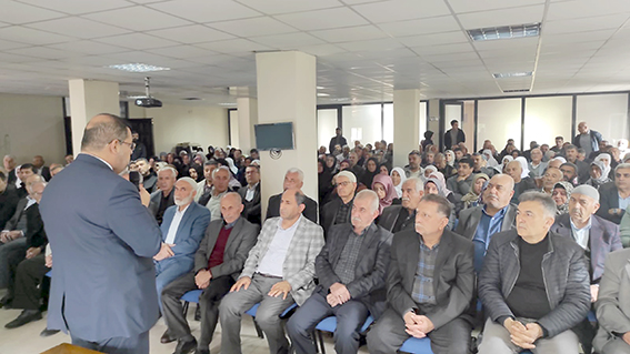 HACI ADAYLARINA EĞİTİM VERİLDİ