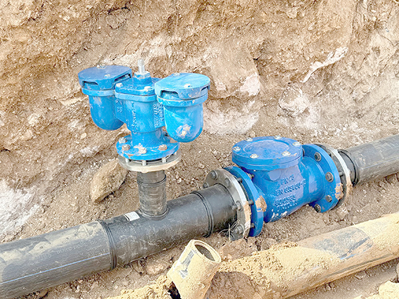 HİSAR KÖYÜ İÇME SUYU ŞEBEKESİ YENİLENDİ