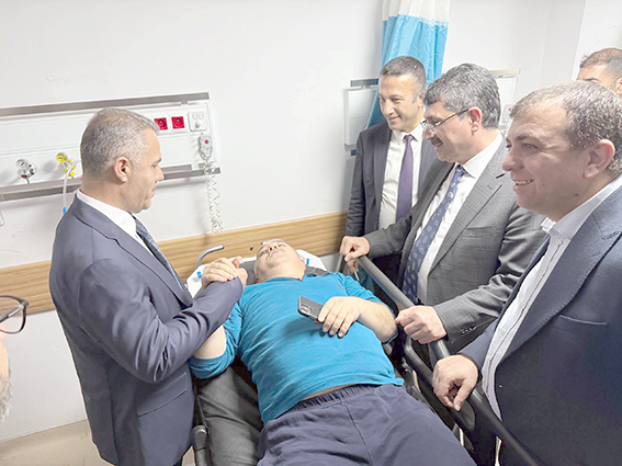 İL BAŞKANI ŞANSİ’DEN BAYRAM ZİYARETLERİ