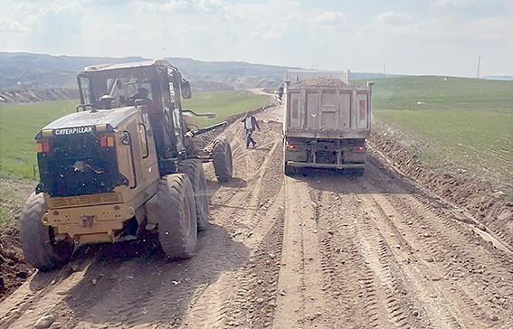 KOZLUK’TA ÇALIŞMALAR DEVAM EDİYOR