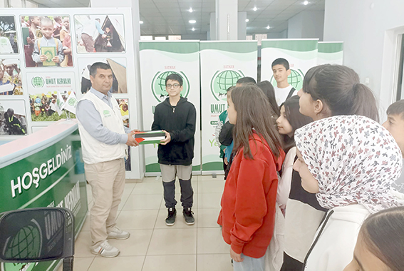 KUR’AN KURSU ÖĞRENCİLERİNDEN GAZZE’YE ANLAMLI DESTEK