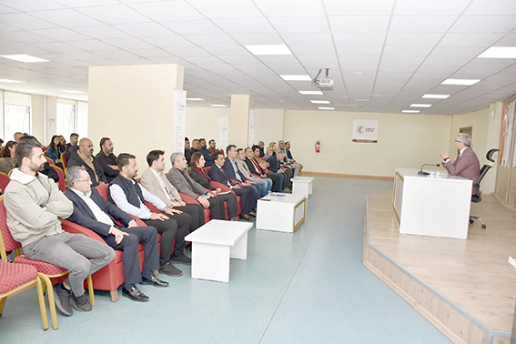 KURUM YÖNETİCİLERİ TOPLANTISI YAPILDI