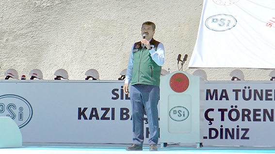 NASIROĞLU “SİLVAN SU TÜNELİ, BÖLGEYE UMUT VE BEREKET GETİRECEK”