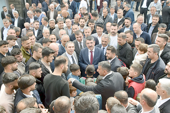 SASON’A DOĞALGAZ VE YENİ YOL MÜJDESİ