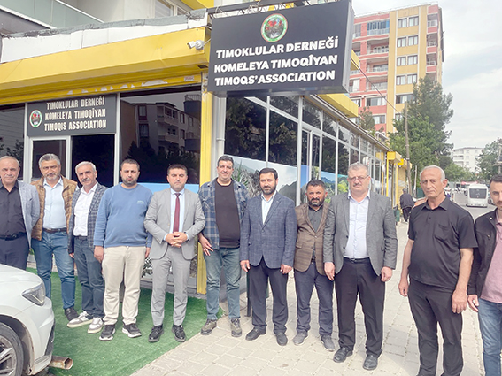 SAADET PARTİSİ’NDEN TIMOKLULAR DERNEĞİ’NE ZİYARET