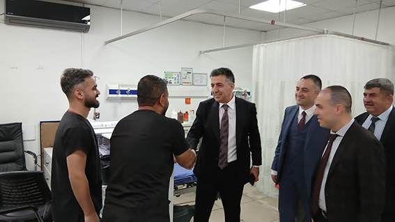 SAĞLIK TESİSLERİNDE BAYRAMLAŞMA VE DEĞERLENDİRME ZİYARETİ