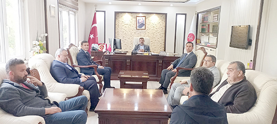 SAVCI GÜL’DEN MÜFTÜLÜĞE ZİYARET