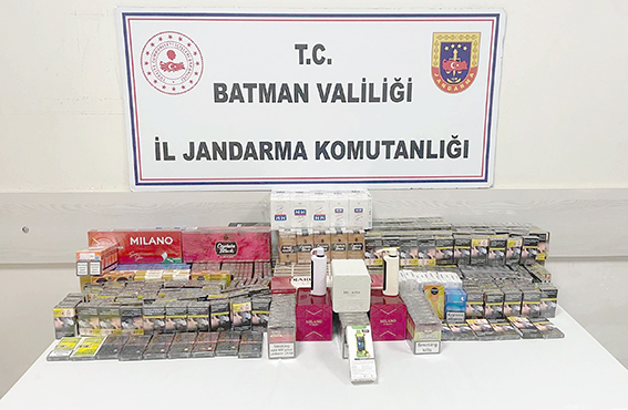 4 ARAÇTAN KAÇAK SİGARA ÇIKTI!