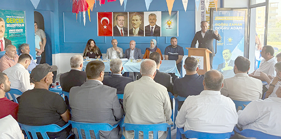 AK PARTİ GERCÜŞ MAYIS AYI DANIŞMA TOPLANTISI YAPILDI