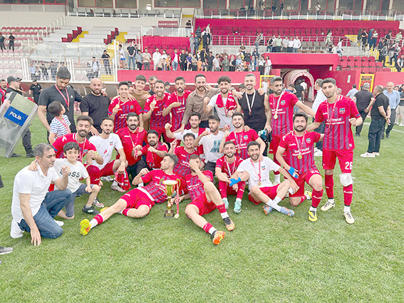 AMATÖR LİGİN ŞAMPİYONU SASON GENÇLİK SPOR