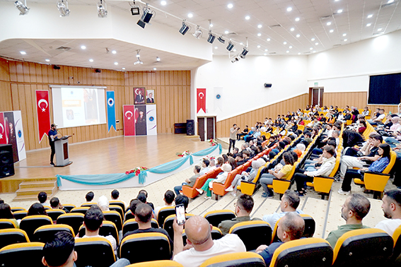 BEDRİ USTA, ÜNİVERSİTE ÖĞRENCİLERİ İLE BULUŞTU