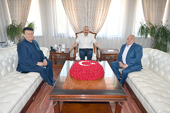 BORSA BAŞKANINDAN VALİ CANALP’A ZİYARET