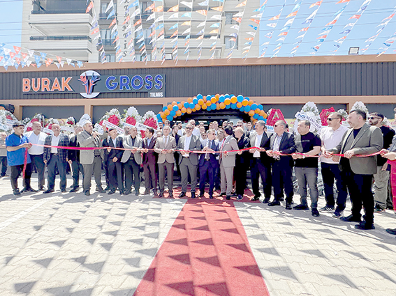 BURAK GROSS TİRMİS ŞUBESİ COŞKUYLA AÇILDI