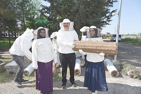 570 ARILI SEPET KOVANI DAĞITILDI