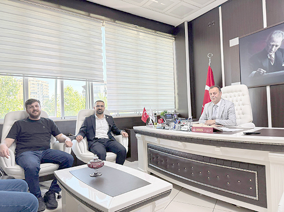 HÜDA PAR’DAN KÜLTÜR TURİZM İL MÜDÜRLÜĞÜ’NE ZİYARET