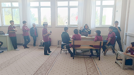 HAFIZLIK PROJE SINIFLARINA ZİYARET