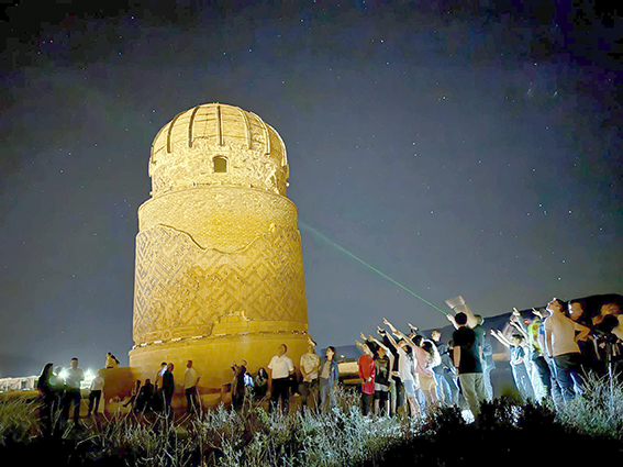 HASANKEYF’TE ‘METEOR GÖZLEM ETKİNLİĞİ’ GERÇEKLEŞTİRİLDİ