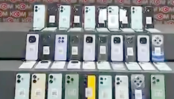 KAÇAK CEP TELEFONU OPERASYONU