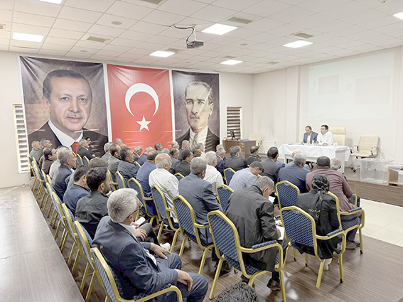 KAYMAKAM ÖZTAŞ, KHGB TOPLANTISINA KATILDI