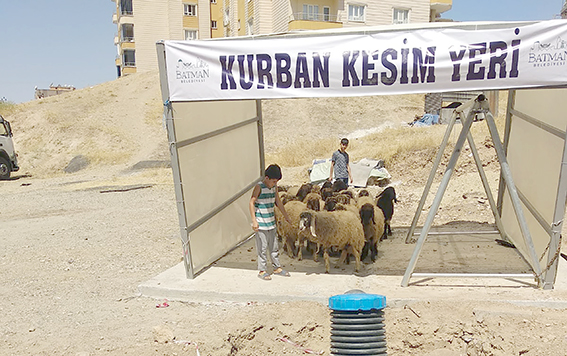 KURBAN SATIŞ VE KESİM YERLERİ BELİRLENDİ