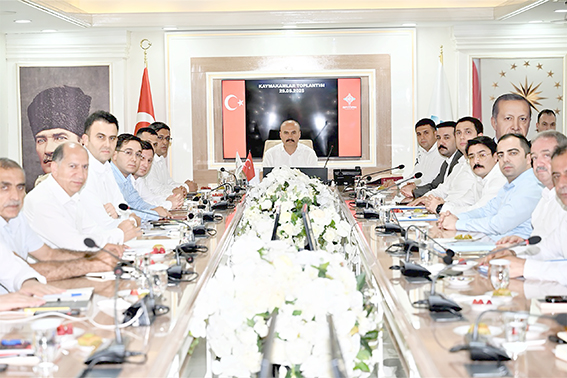 MAYIS AYI KAYMAKAMLAR TOPLANTISI YAPILDI