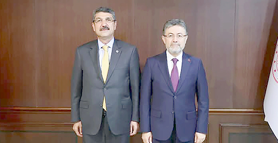 VEKİL NASIROĞLU’NDAN BAKAN YUMAKLI’YA ZİYARET