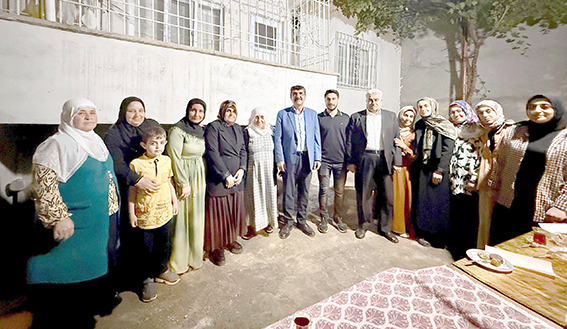 NASIROĞLU’NDAN BEŞEVLER’E SICAK ZİYARET