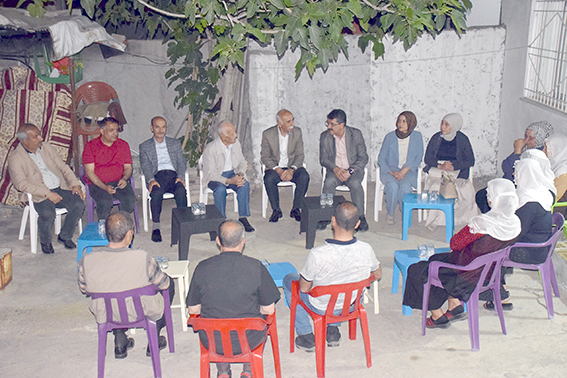 NASIROĞLU’NDAN MAHALLE ZİYARETLERİ