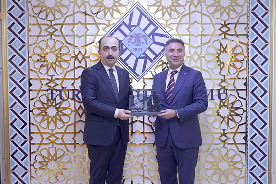 REKTÖR DEMİR, TTK BAŞKANINI ZİYARET ETTİ